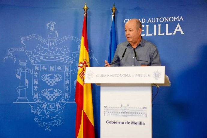 El consejero de Hacienda de Melilla, Daniel Conesa