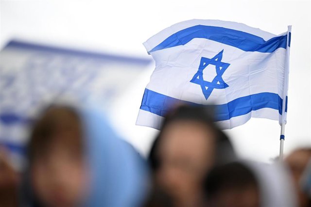 Una bandera de Israel (Archivo)
