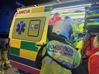 Muere un varón de 44 años tras una colisión entre su turismo y un camión en Guadarrama