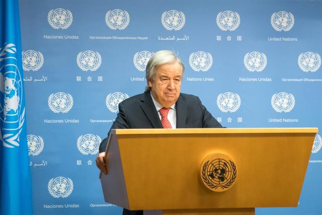 El secretario general de la ONU, António Guterres