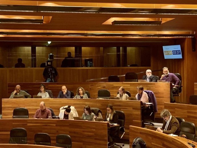 Pleno de la Junta General del Principado de Asturias