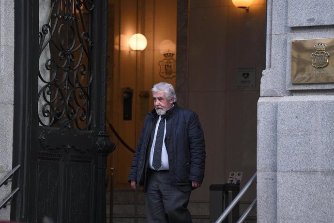 Archivo - El vocal Wenceslao Olea, en la sede del Consejo general del Poder Judicial (CGPJ).