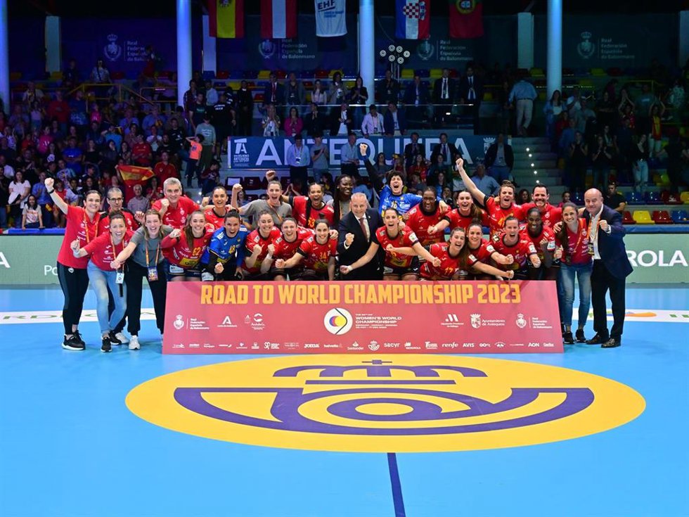 Archivo - Selección española femenina de balonmano