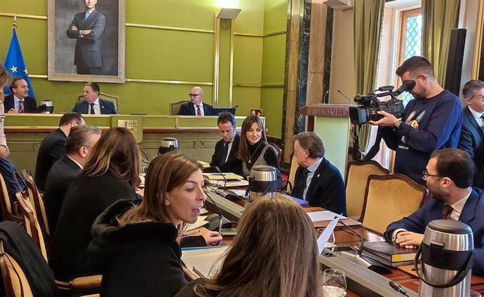 Pleno del Ayuntamiento de Oviedo.