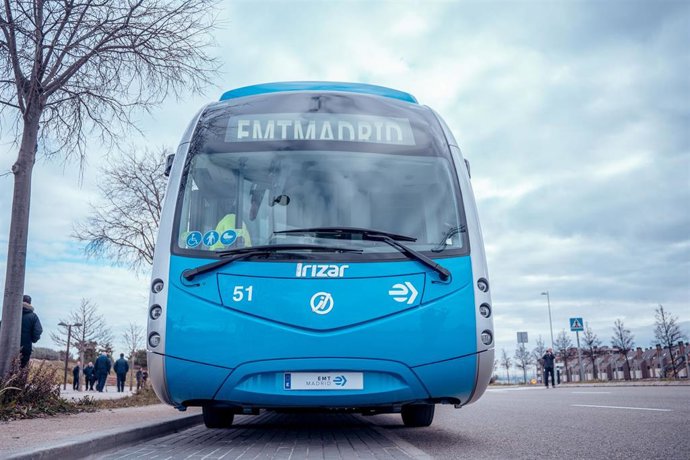 Archivo - Vista del autobús Bus Rapid