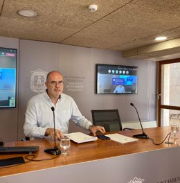 Archivo - Imagen de archivo del portavoz adjunto del equipo de gobierno y vicealcalde de Alicante, Manuel Villar