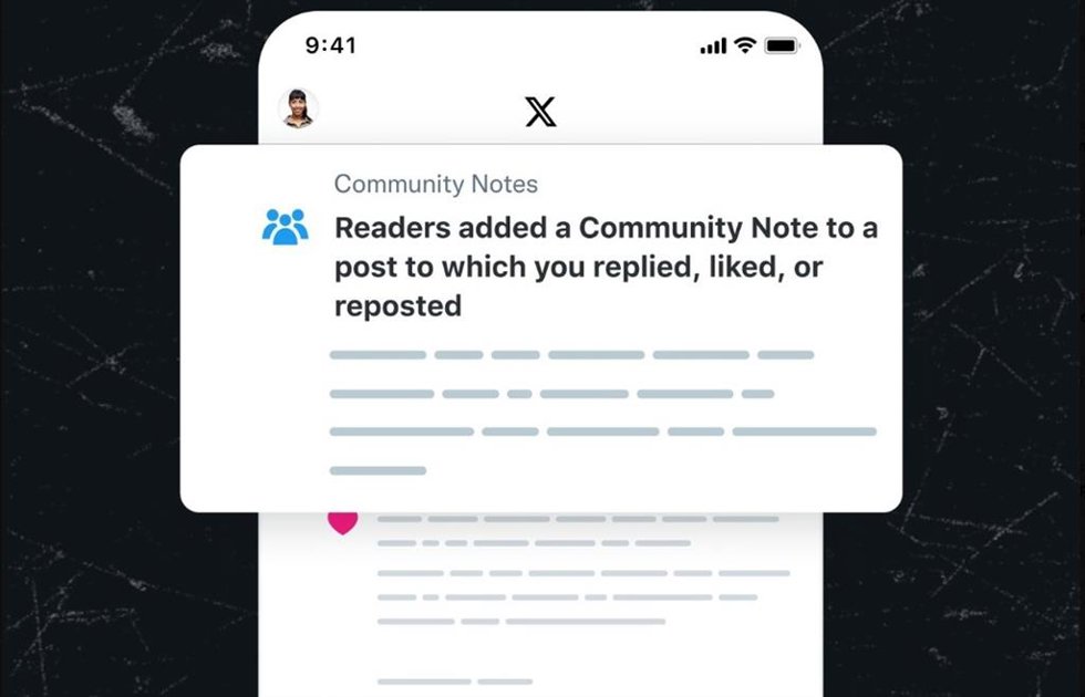 Notificaciones de las notas de la comunidad
