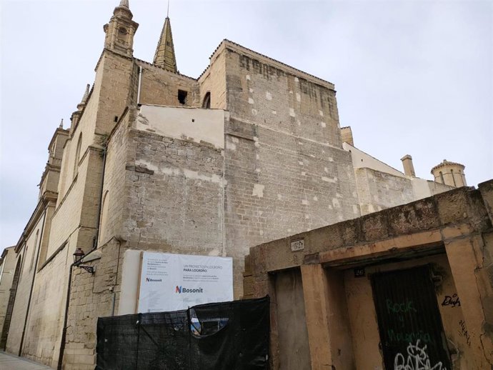 Solar de Logroño donde Bosonit quiere instalar su nueva sede