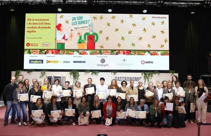 Las 57 homenajeadas de la Red de Productos de la Tierra