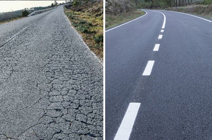 Estado antes y después de la CC-111 en Acebo