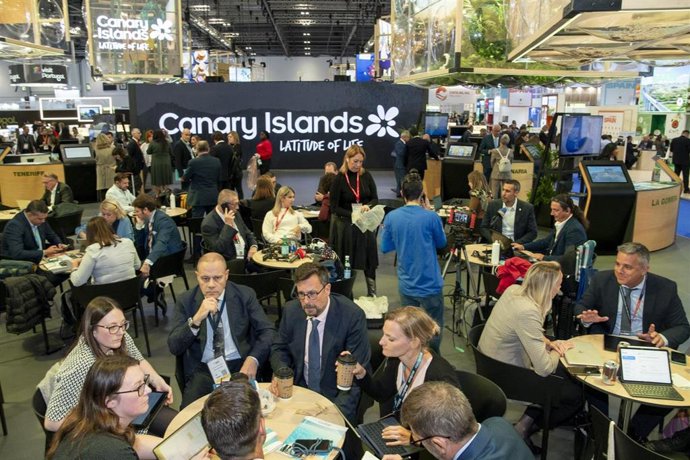 Stand de Canarias en las WTM