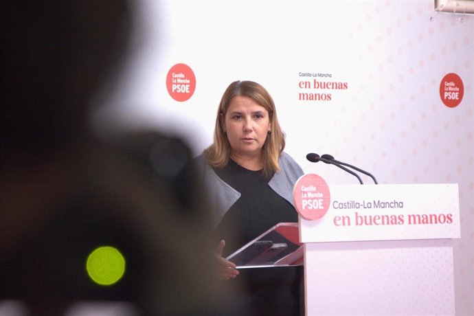 La presidenta de la Ejecutiva provincial del PSOE de Toledo, Tita García Élez.