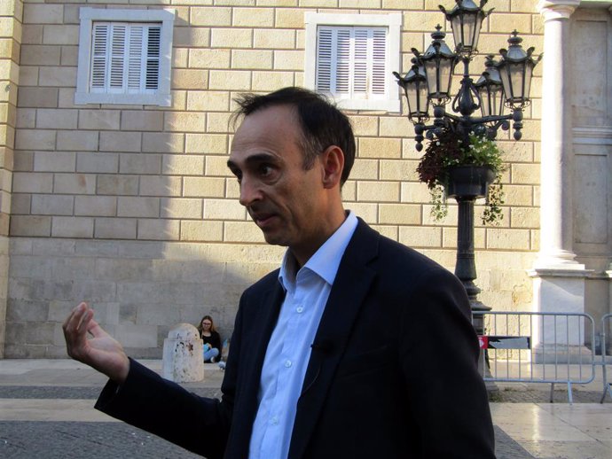 El president de l'Associació d'Apartaments Turístics de Barcelona, Enrique Alcántara
