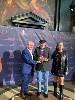 Juan Andreu Espí, premio de Honor del Audiovisual Valenciano de los Premis Berlanga 2023