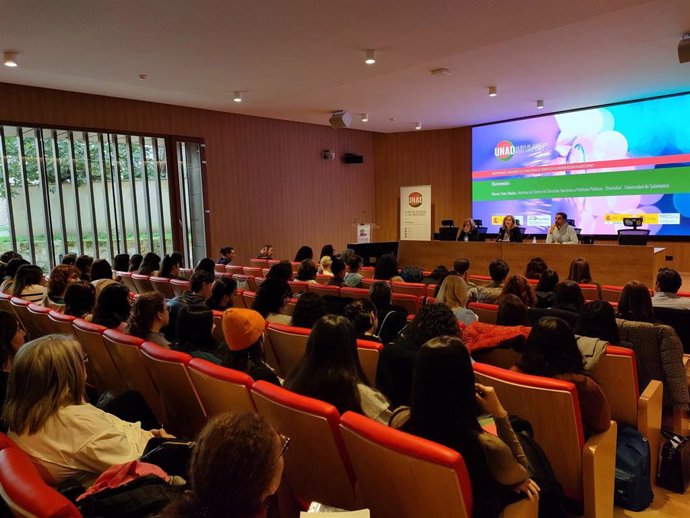 Inauguración de la jornada de la UNAD en Salamanca