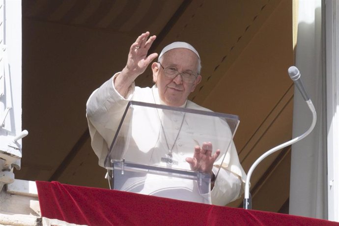 El Papa en el rezo del Ángelus del pasado domingo