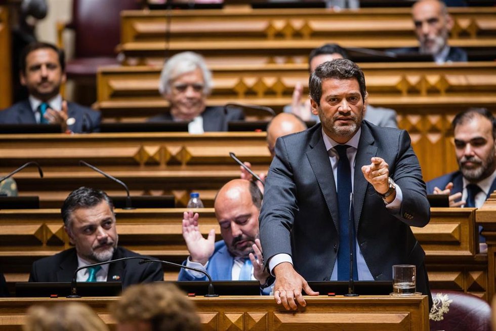 Archivo - André Ventura, líder de la ultraderecha portuguesa.