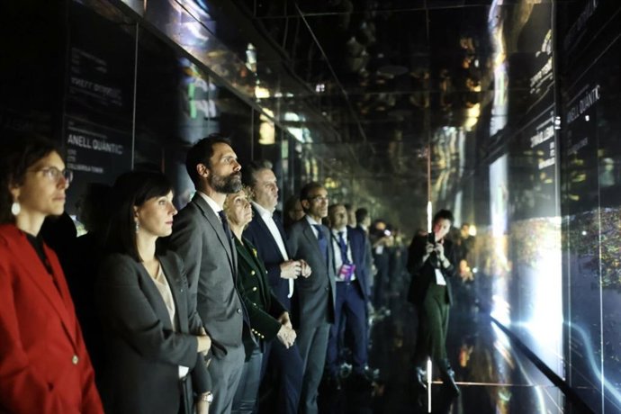 El conseller de Empresa y Trabajo, Roger Torrent, en el Smart City Expo World Congress