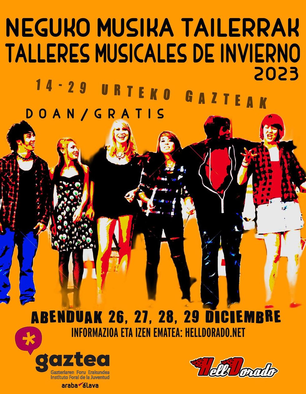 Talleres musicales en Hell Dorado