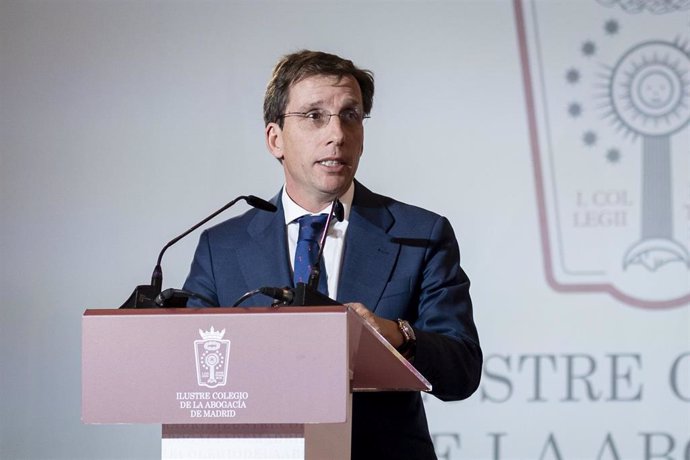 El alcalde de Madrid, José Luis Martínez-Almeida,