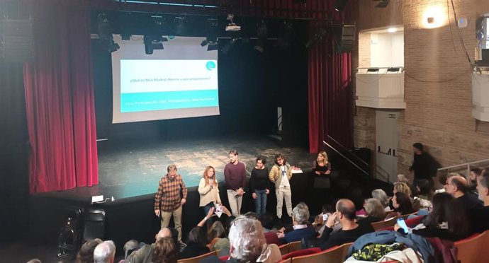 Archivo - Presentación en Casa de Vacas de la candidatura Más Madrid Abierto al congreso regional de la formación