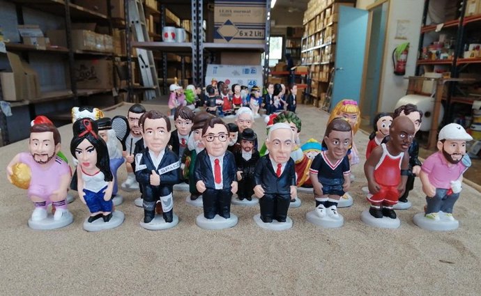 Nuevos 'caganers' de este año por 'Caganer.Com'