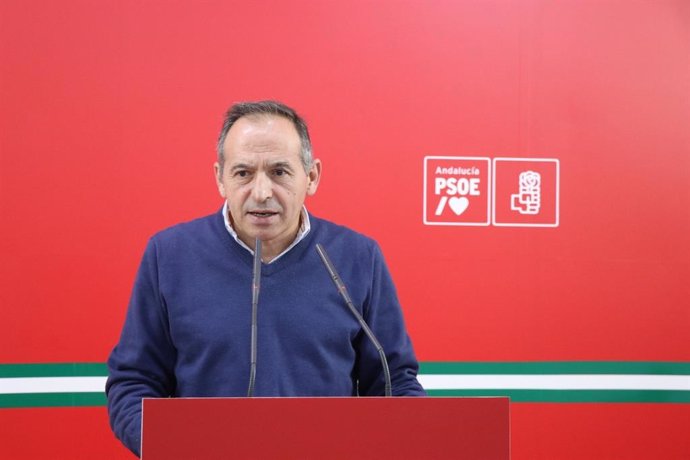 Archivo - El parlamentario andaluz del PSOE de Jaén Jacinto Viedma/Archivo