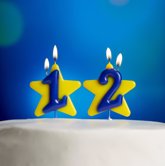 Foto: Una vela doble de cumpleaños permite pedir dos deseos y que se cumpla el de un niño enfermo