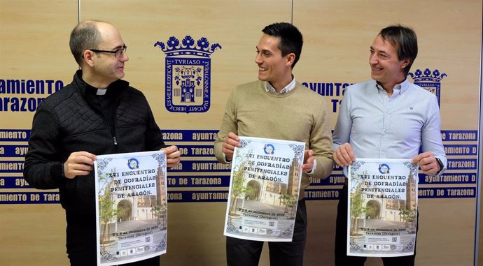 Presentación del XXXVI Encuentro de Cofradías Penitenciales de Aragón que tendrán lugar en Tarazona