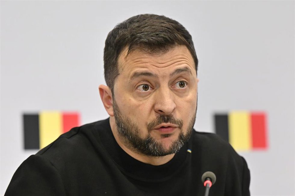 Volodimir Zelenski, presidente de Ucrania