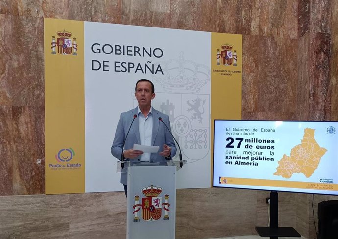 El subdelegado de Gobierno en Almería, José María Martín.