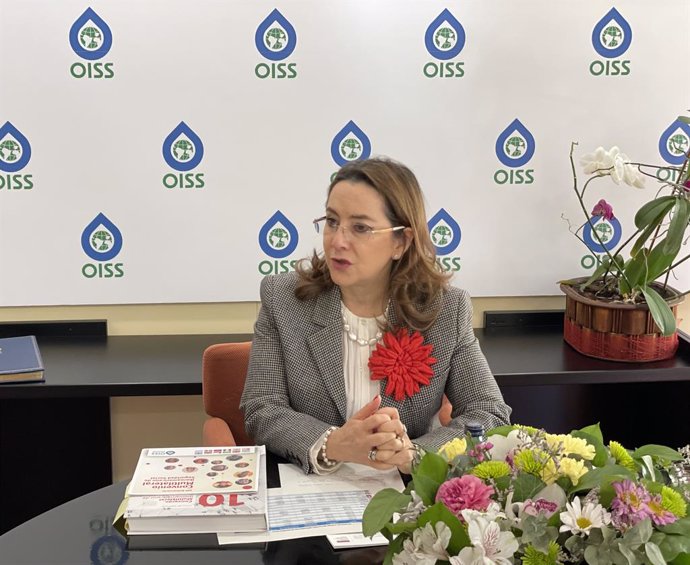Archivo - Gina Magnolia Riaño Barón, secretaria general de la OISS.