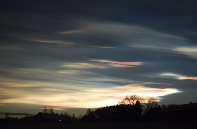 Nubes estratosféricas