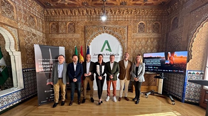 Presentación del I Foro de Deporte y Salud Mental de Almería.