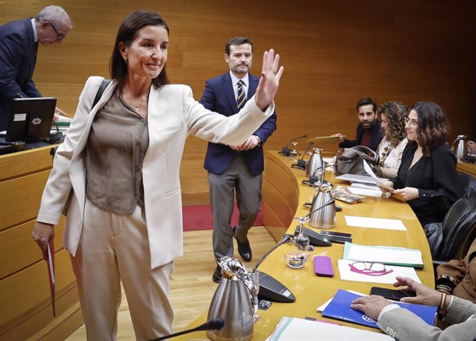 La consellera Ruth Merino comparece en Les Corts