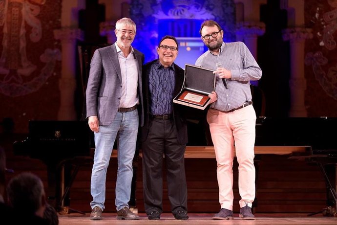 Michel Camilo rep la Medalla d'Or del Festival de Jazz de Barcelona