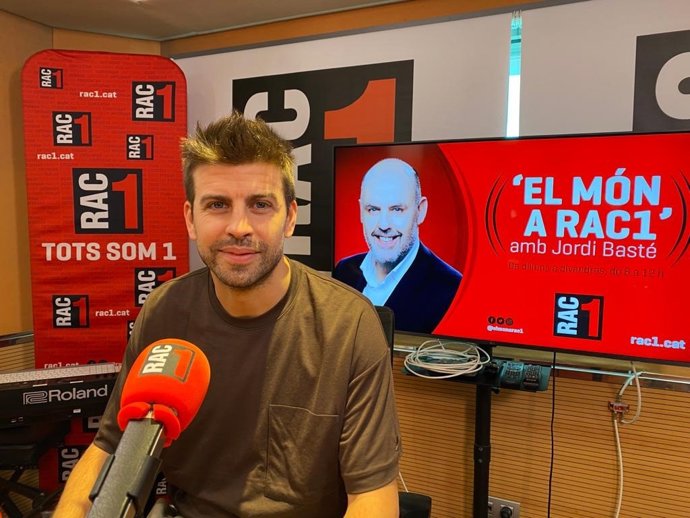 El exfutbolista y empresario Gerard Piqué en una entrevista en 'El món a RAC1' de RAC1