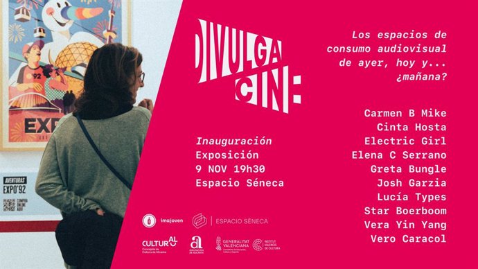 Una exposición sobre espacios de consumo audiovisual abre Divulgacine, el encuentro del sector en Alicante