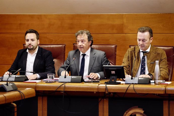 El Consejero De Desarrollo Rural, Pablo Palencia, Comparece Ante La Comisión De Economía, Hacienda Y Fondos Europeos Del Parlamento Para Informar Sobre El Proyecto De Presupuestos De Su Departamento Para 2024