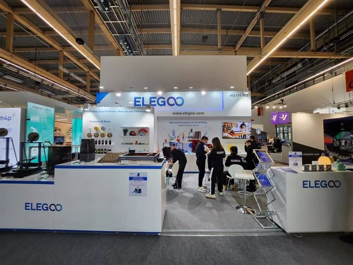 ELEGOOs booth at Formnext