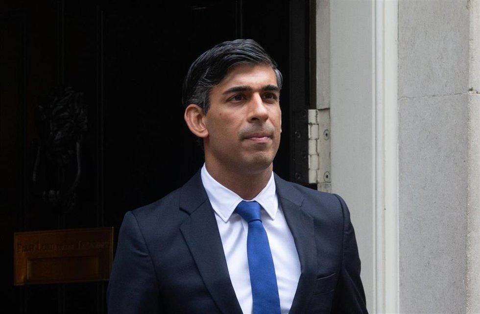 El primer ministro de Reino Unido, Rishi Sunak