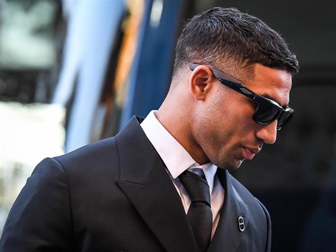 ACHRAF HAKIMI EN IMAGEN DE ARCHIVO