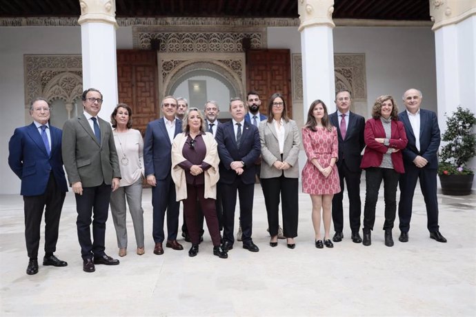 El Club Conecta se reúne con Emiliano García-Page en el Palacio de Fuensalida