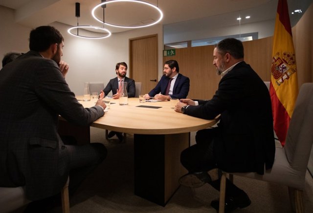 El presidente de VOX Teruel y vicepresidente primero del Gobierno de Aragón, Alejandro Nolasco