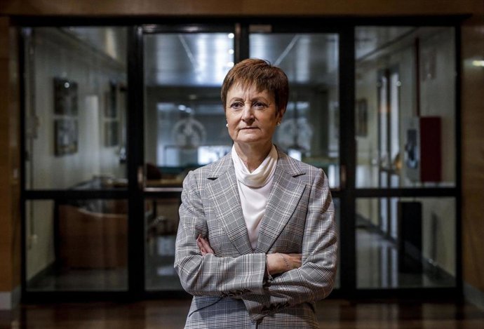 Archivo - La rectora de la Universidad de Valencia, Mavi Mestre, en imagen de archivo