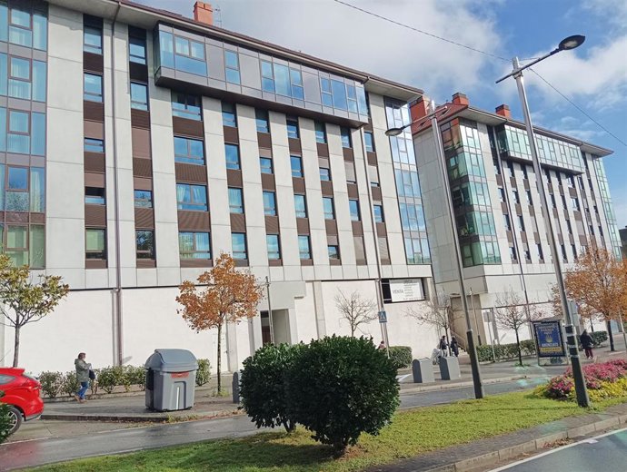 Bloques de viviendas en Fontiñas, Santiago, donde se ubicaba el narcopiso