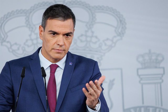 Archivo - El president del Govern central en funcions, Pedro Sánchez