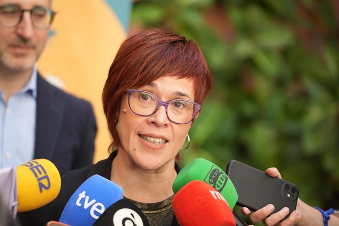 La portavoz de Compromís en el Congreso, gueda Micó, en imagen