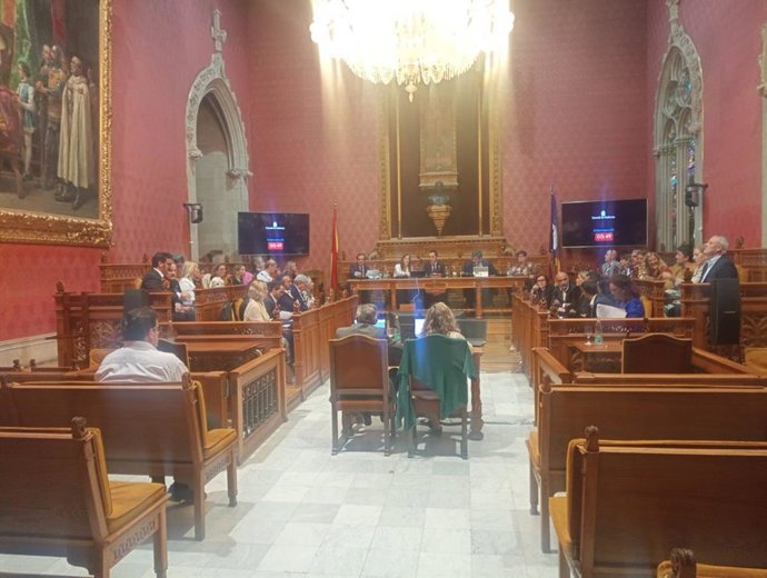 Pleno del Consell de Mallorca del 9 de noviembre de 2023.