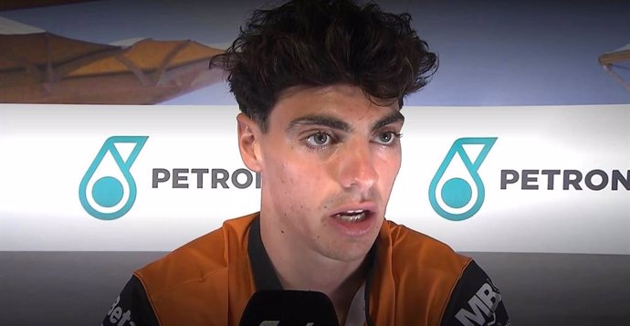 El piloto de Moto2 Fermín Aldeguer en declaraciones a MotoGP